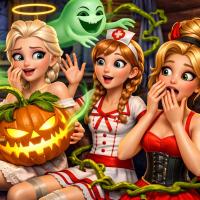 A night of spooky fun in Scary Cabin Halloween